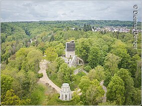 Burgruine Obere Veste (Treuchtlingen, Naturpark Altmühltal)