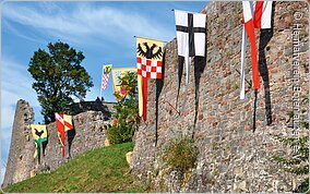 Burgruine Botenlauben (Bad Kissingen, Rhön)